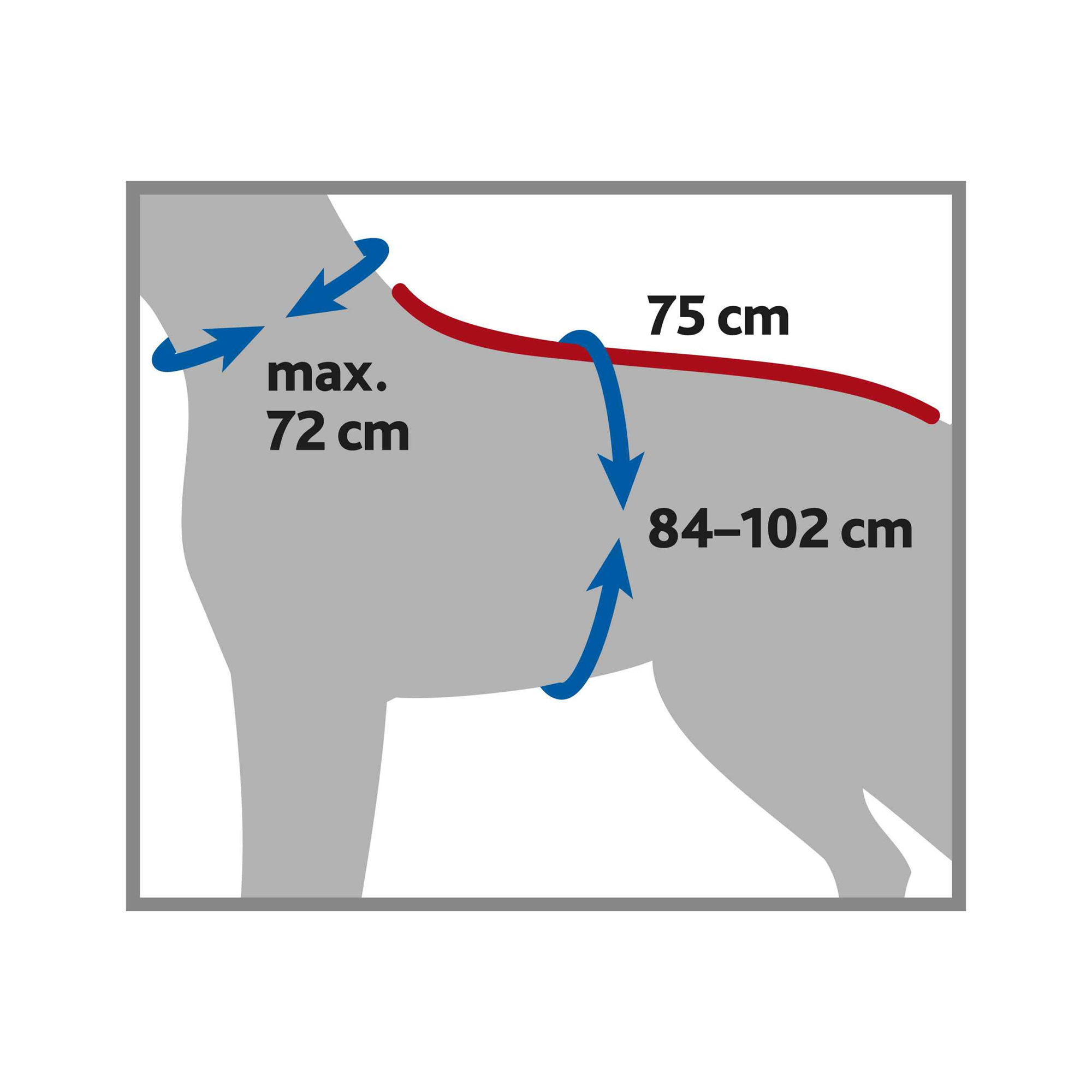 Trixie Dog Bathrobe - XS - 30cm