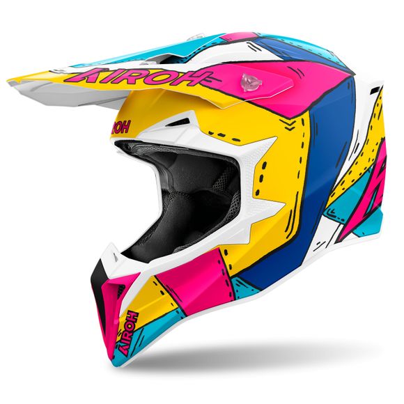 Airoh WRAAAP cross helmet - PAINT 2025 - MulticolorRef: AR1431