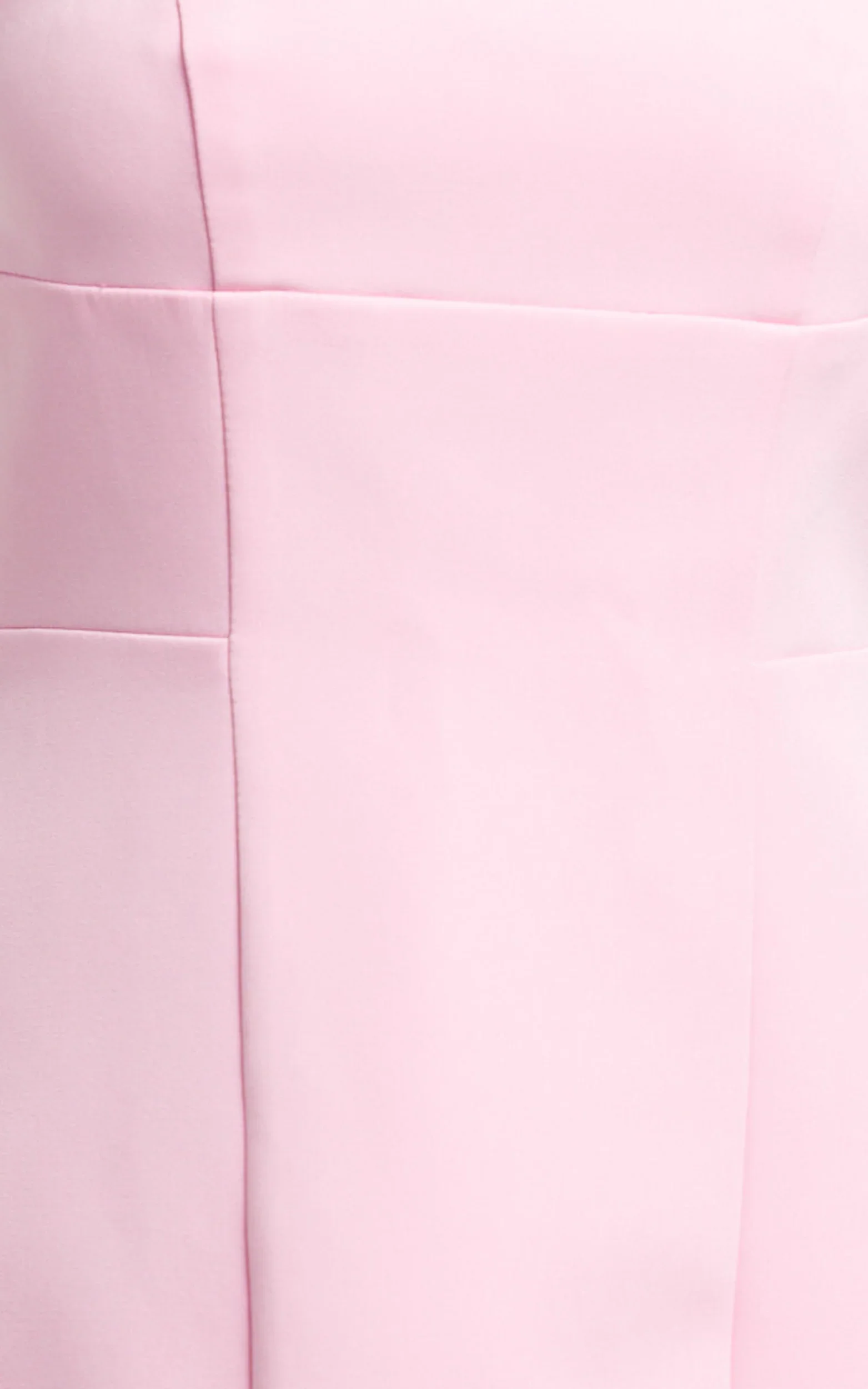 Catharine Mini Dress - Strapless A Line Dress in Pink