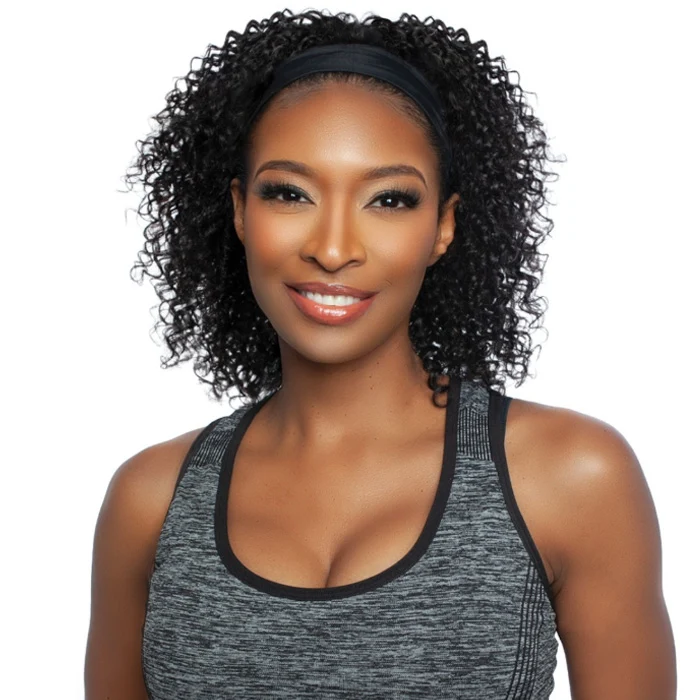 Mane Concept Trill Glueless 100% Unprocessed Virgin Remy Hair Headband Wig - TRHB205/206 SPANISH WAVE 14/18