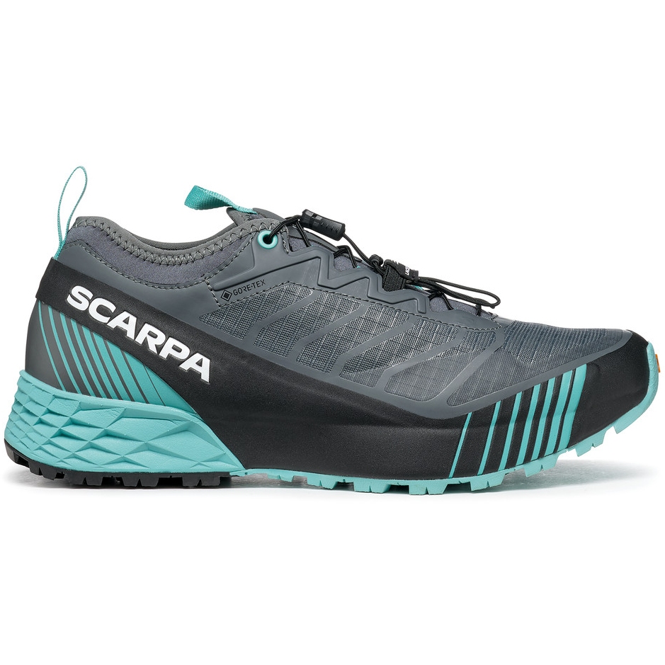 Scarpa Ribelle Run GTX Trail Running Shoes Women - anthracite/blue turquoise