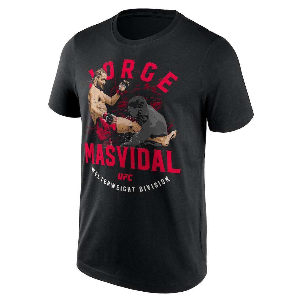 UFC Jorge Masvidal Body Kick T-Shirt - Black - Mens
