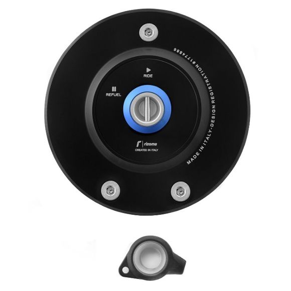 Rizoma Fuel Tank Cap - BlackRef: RZ0259