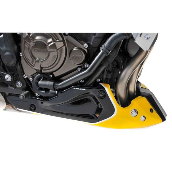 Ermax Engine Skid Plate (3 parts) - Yellow / BlackRef: EM1551