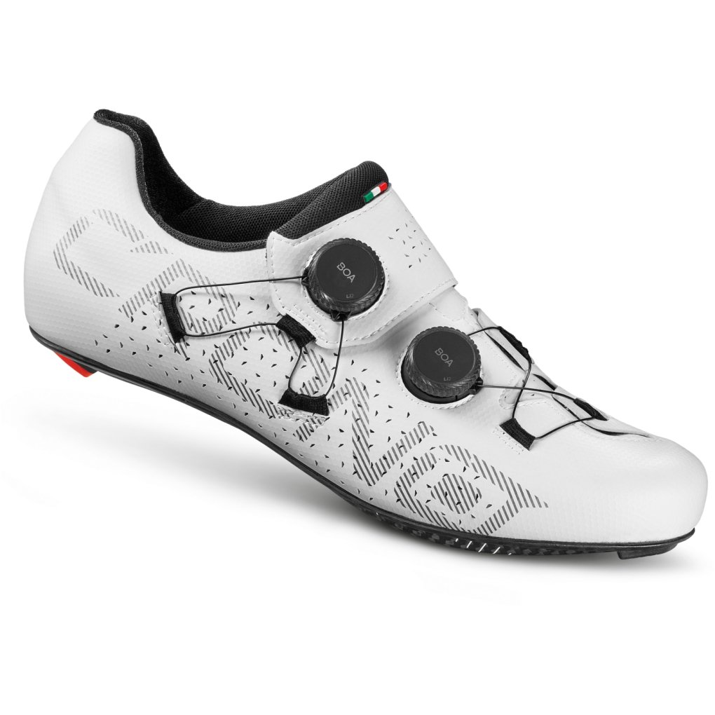 Crono CR1 Road Shoes - White | Full Carbon Sole