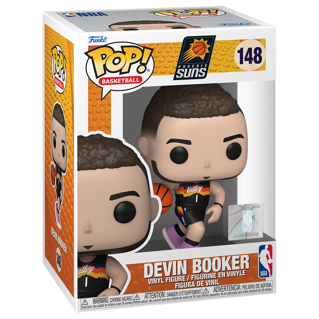 Devin Booker Phoenix Suns #148 Funko POP! Vinyl NBA Figure