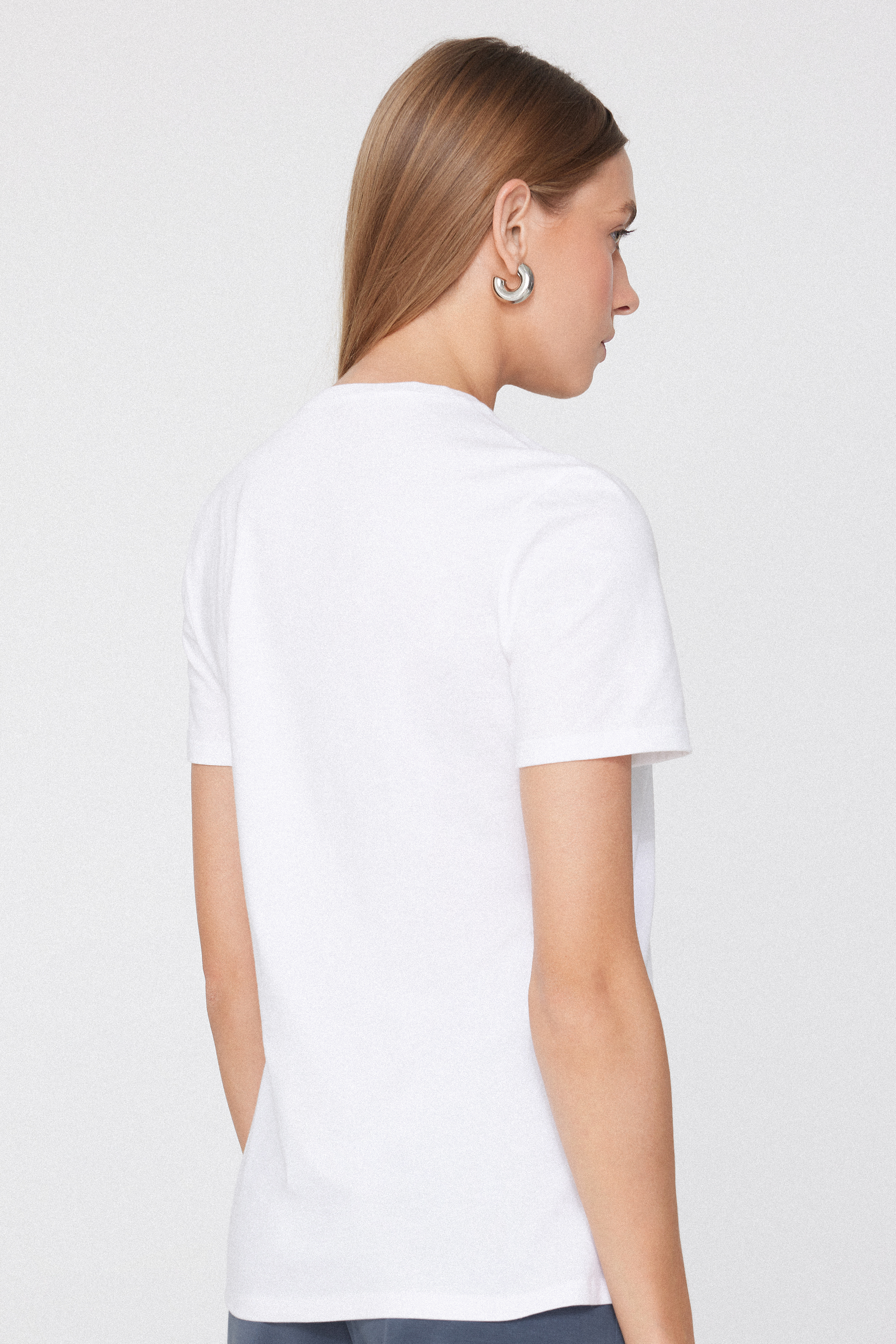 100% Cotton T-Shirt with Print