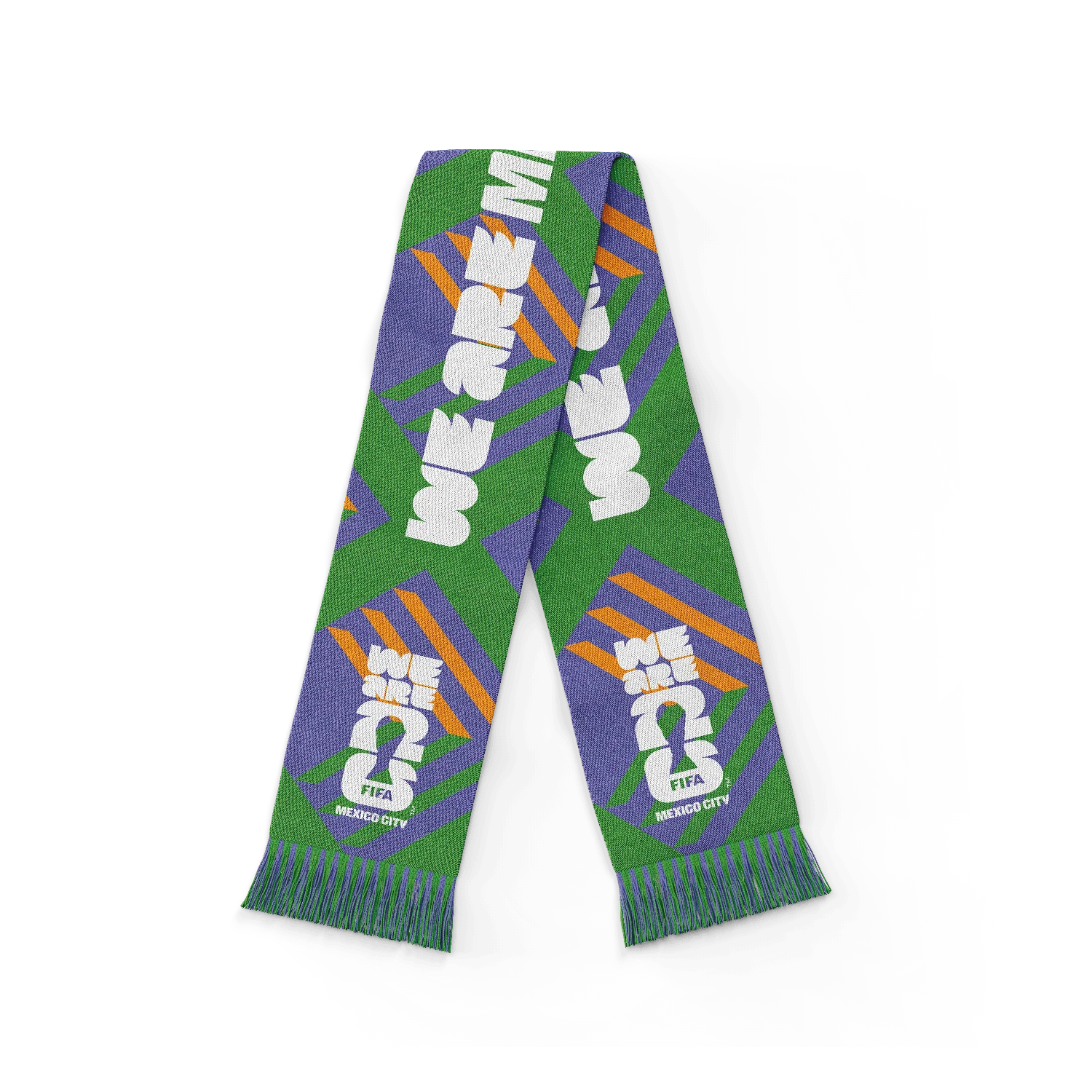 2026 Soccer Fan Collection Host City Mexico City Scarf
