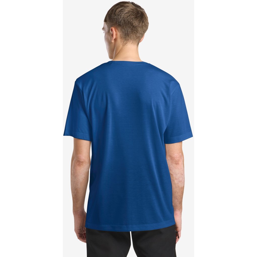 Jack Wolfskin Vonnan Short Sleeve Shirt Men - blue orchid
