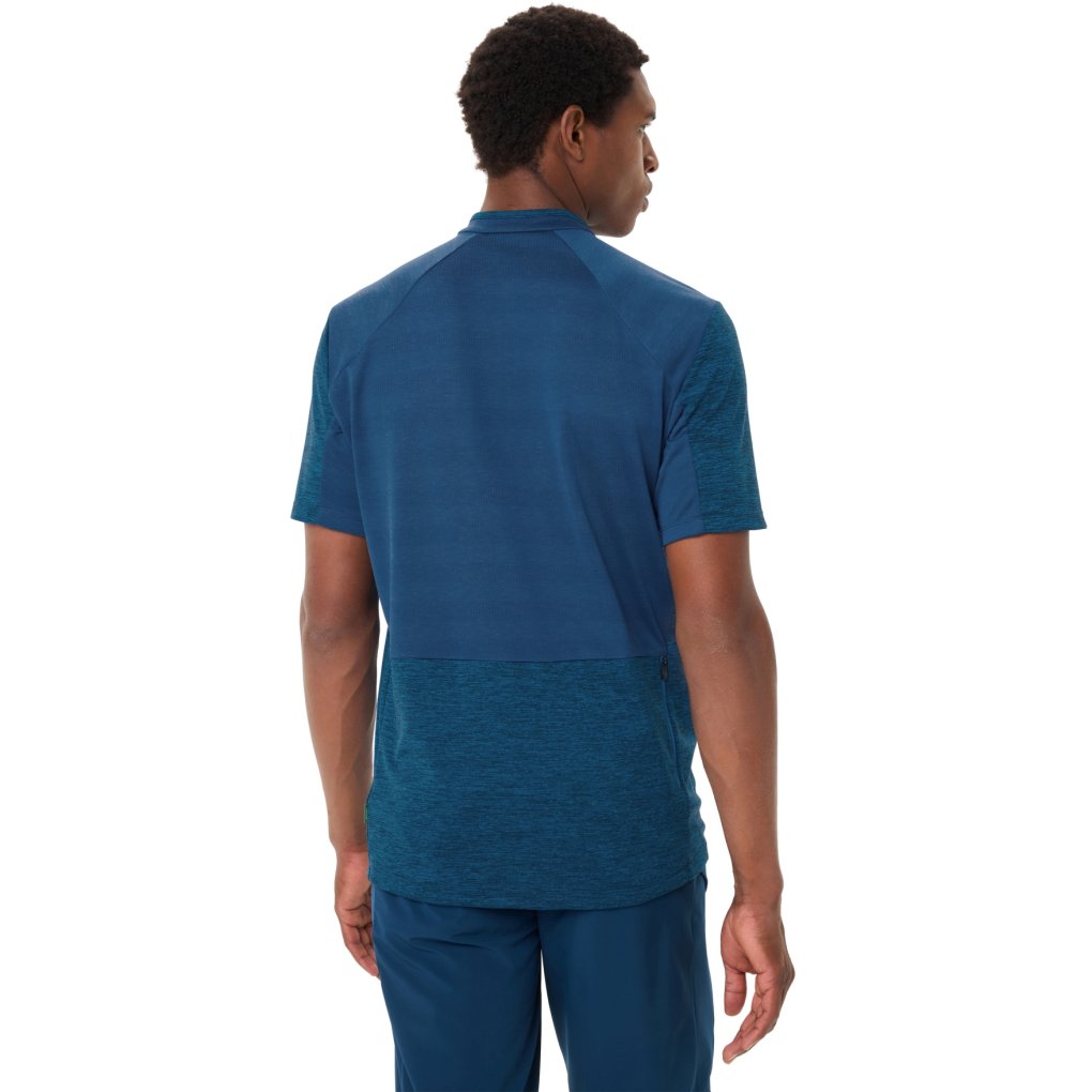 Vaude Tamaro Half-Zip Shirt IV Men - radiate blue