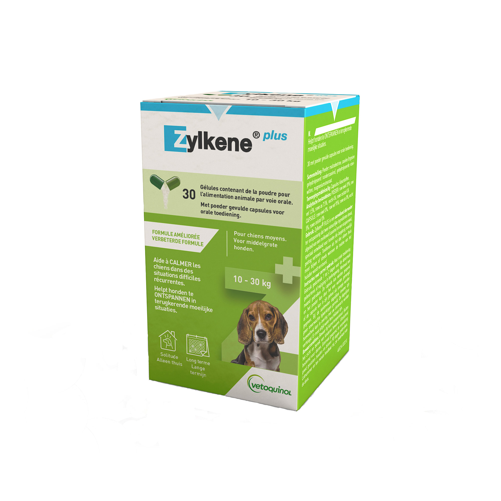 Zylkene Plus 75 mg - 30 capsules (cat & small dog)