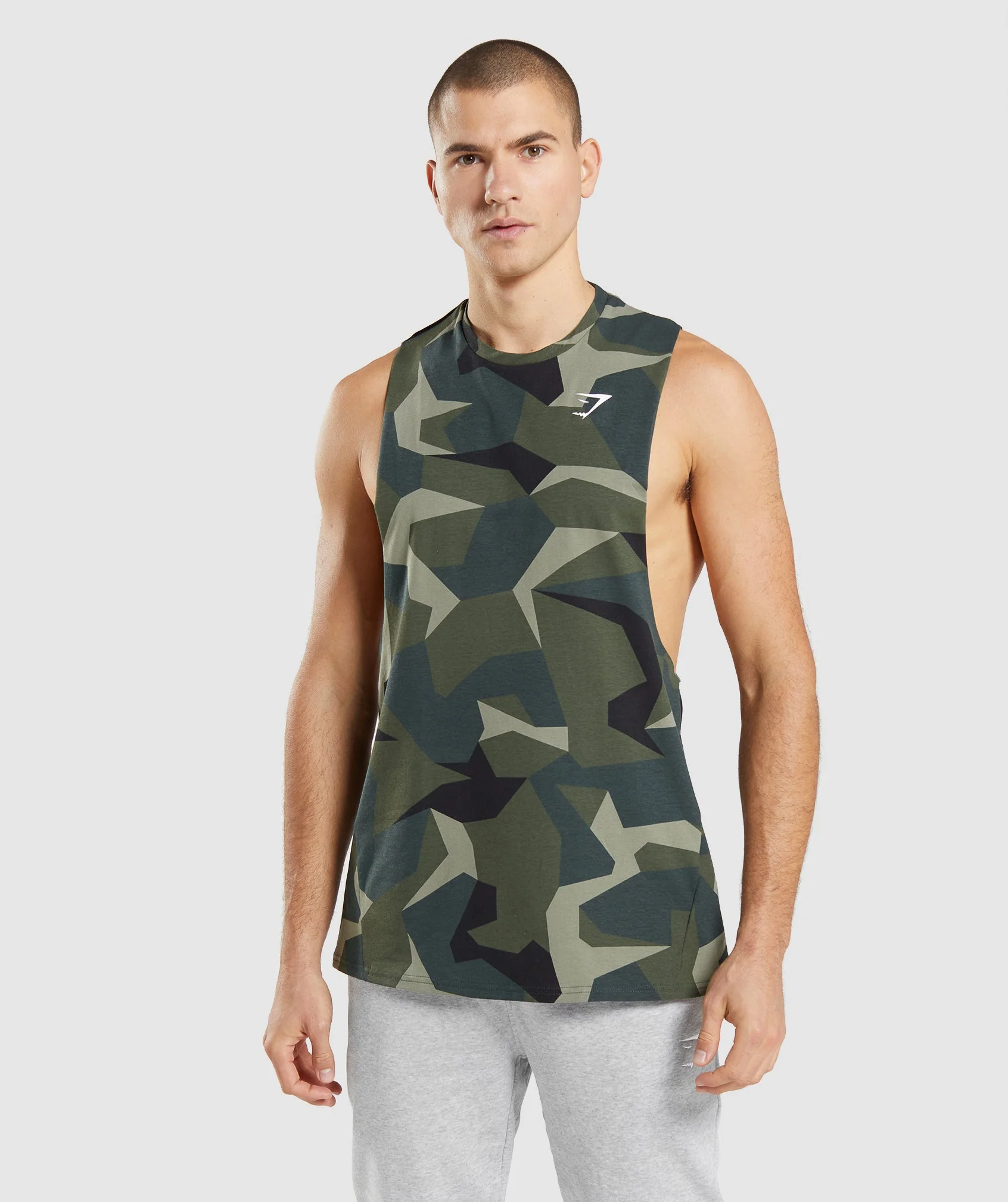 Critical Drop Arm Tank Green Print