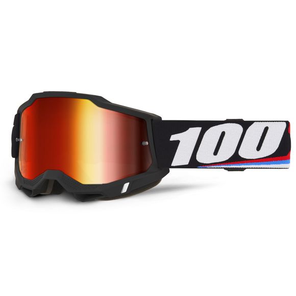 100% ACCURI 2 MAGNUS cross mask - Mirror Red 2026 - BlackRef: CE1589 / 50014-10065