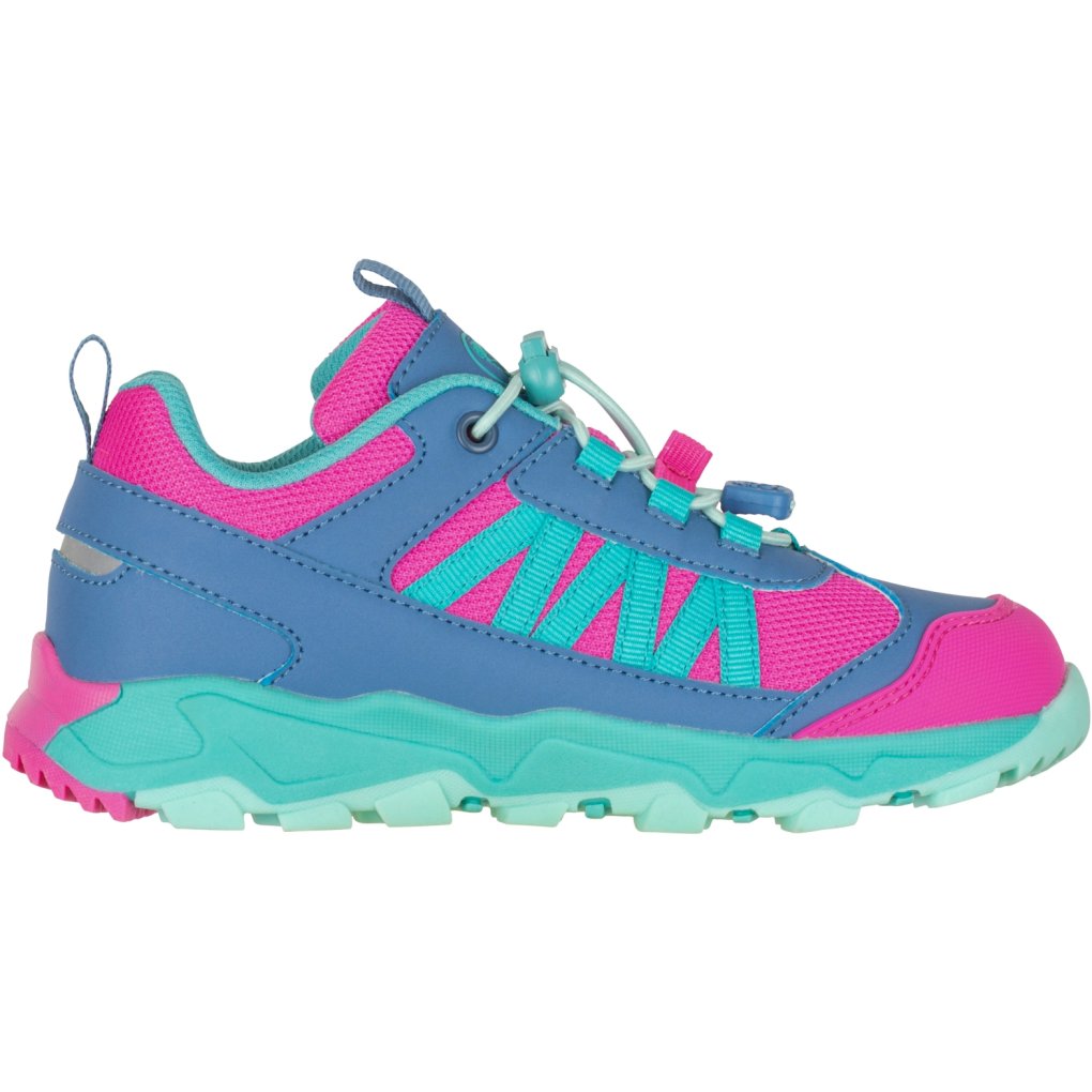 Trollkids Tronfjell Hiker Low Shoes Kids - Light Magenta/Cornflower/Aquamarine/Morning Dew