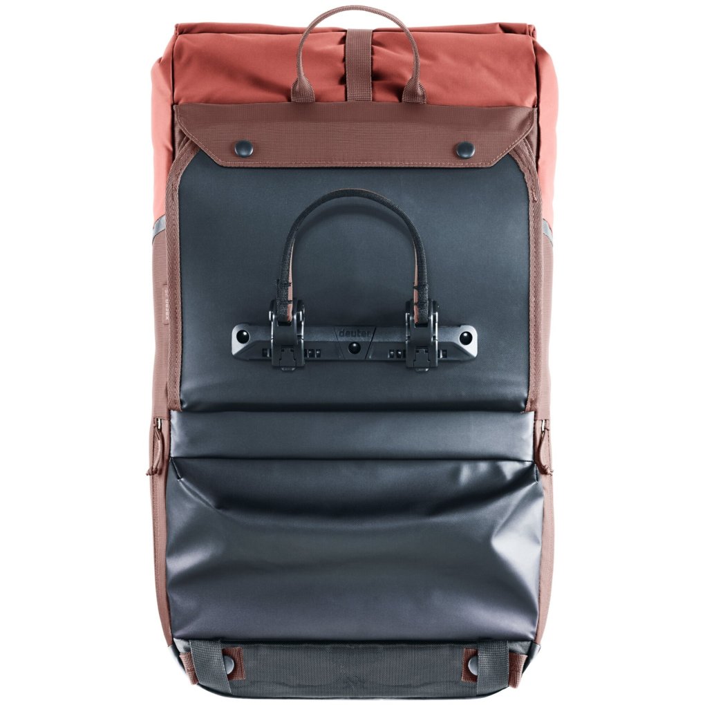 Deuter Xberg 25 Bike Pannier / Daypack - raisin-caspia