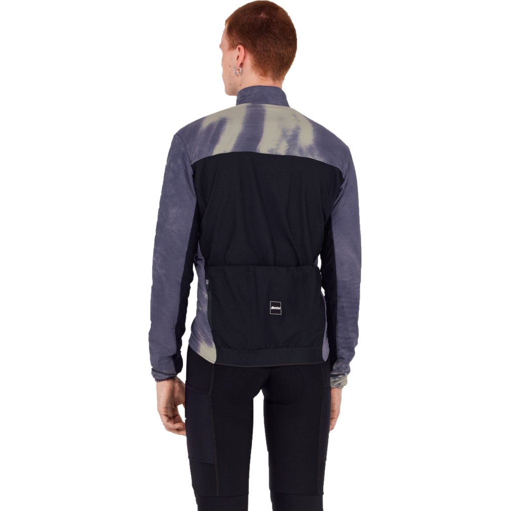 Santini Alpha™ Printed Insulated Jacket Unisex 6W50775ALPHAINPR - bluette BL