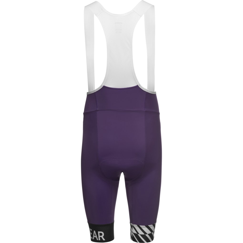 GOREWEAR Swiftride Optical Bib Shorts Men - purple indigo DE00