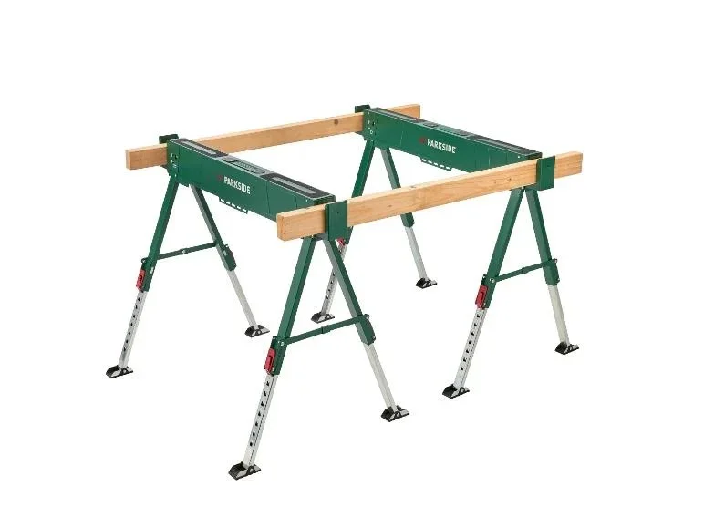 Lot de 2 tréteaux pliants