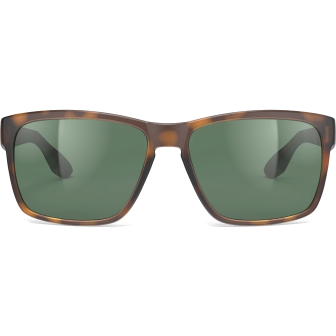 Rudy Project Spinhawk Edge Glasses - Demi Brown Matte/Green