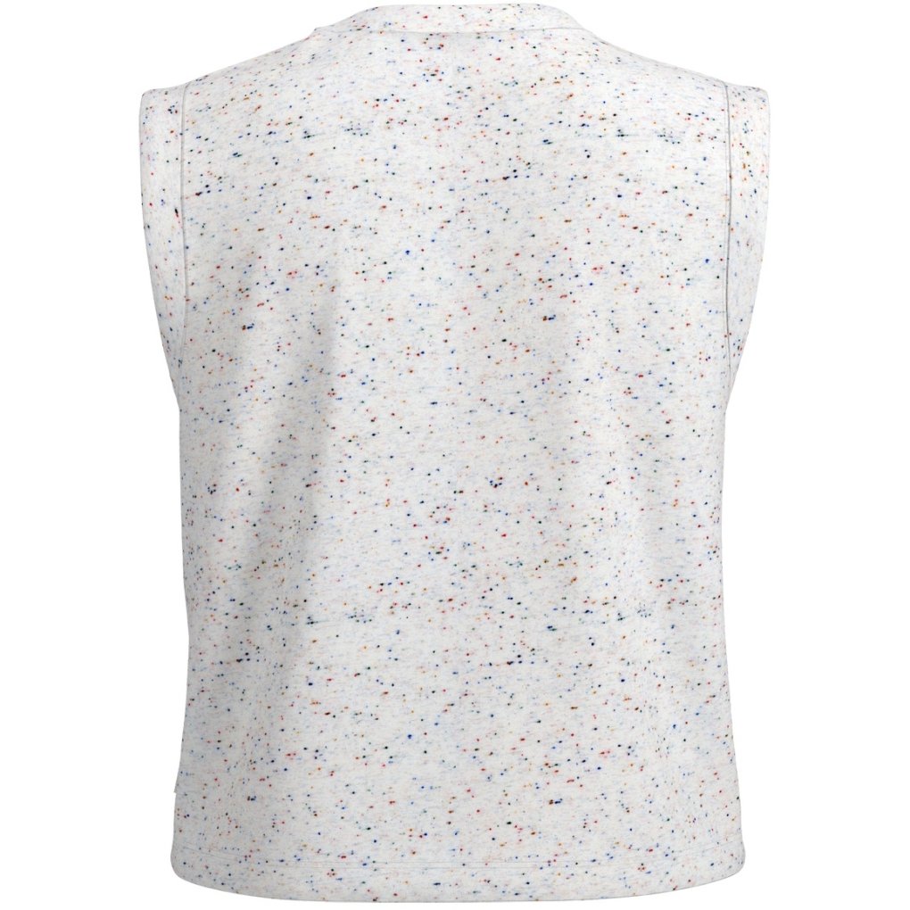 Maloja KinabaluM. Organic Cotton Tank Women - shaded white 1148