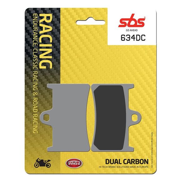 SBS 634DC Racing Carbon Front Brake PadsRef: 634DC / 634060