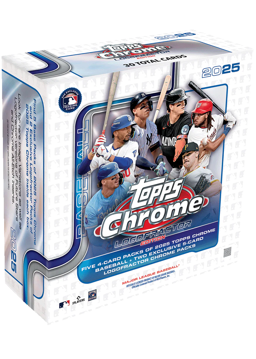 2025 Topps Chrome® Baseball Logofractor Edition