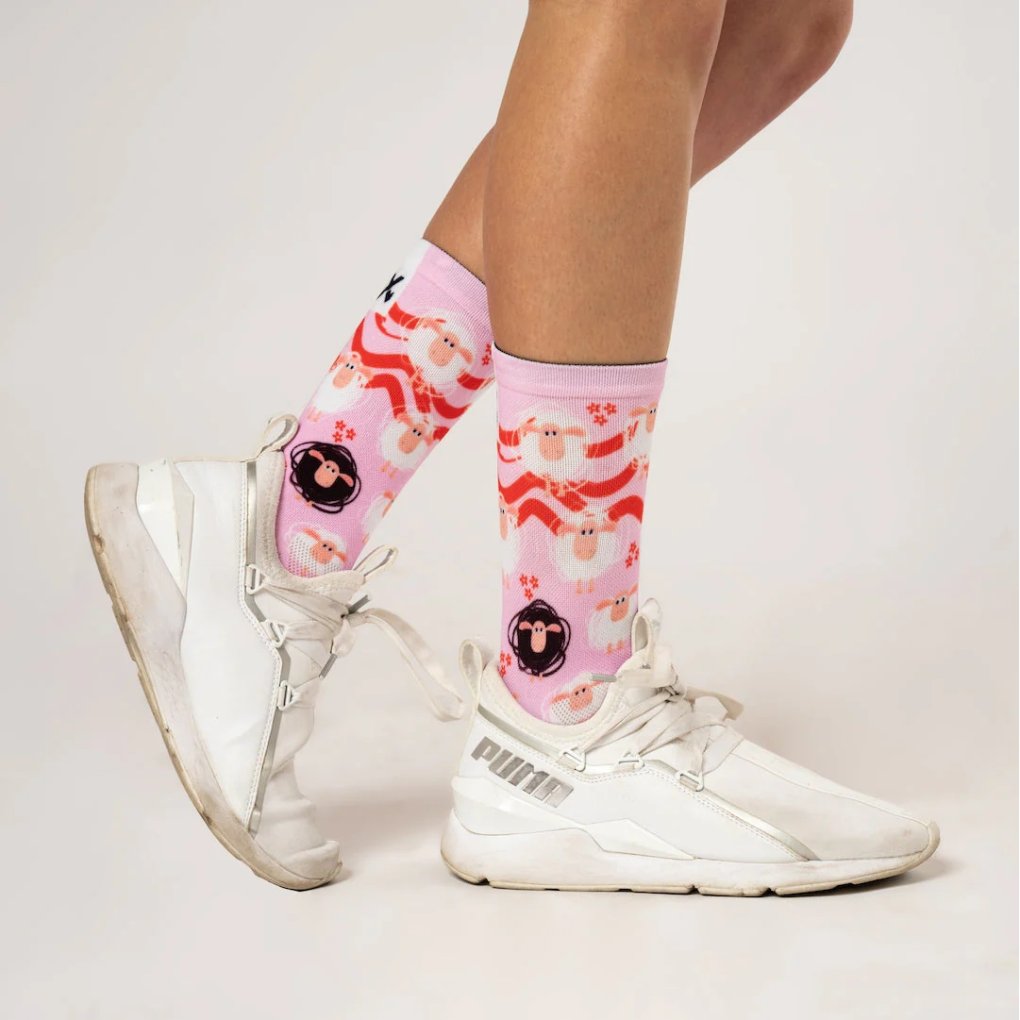 Sox Footwear Animals Socks - pink sheep
