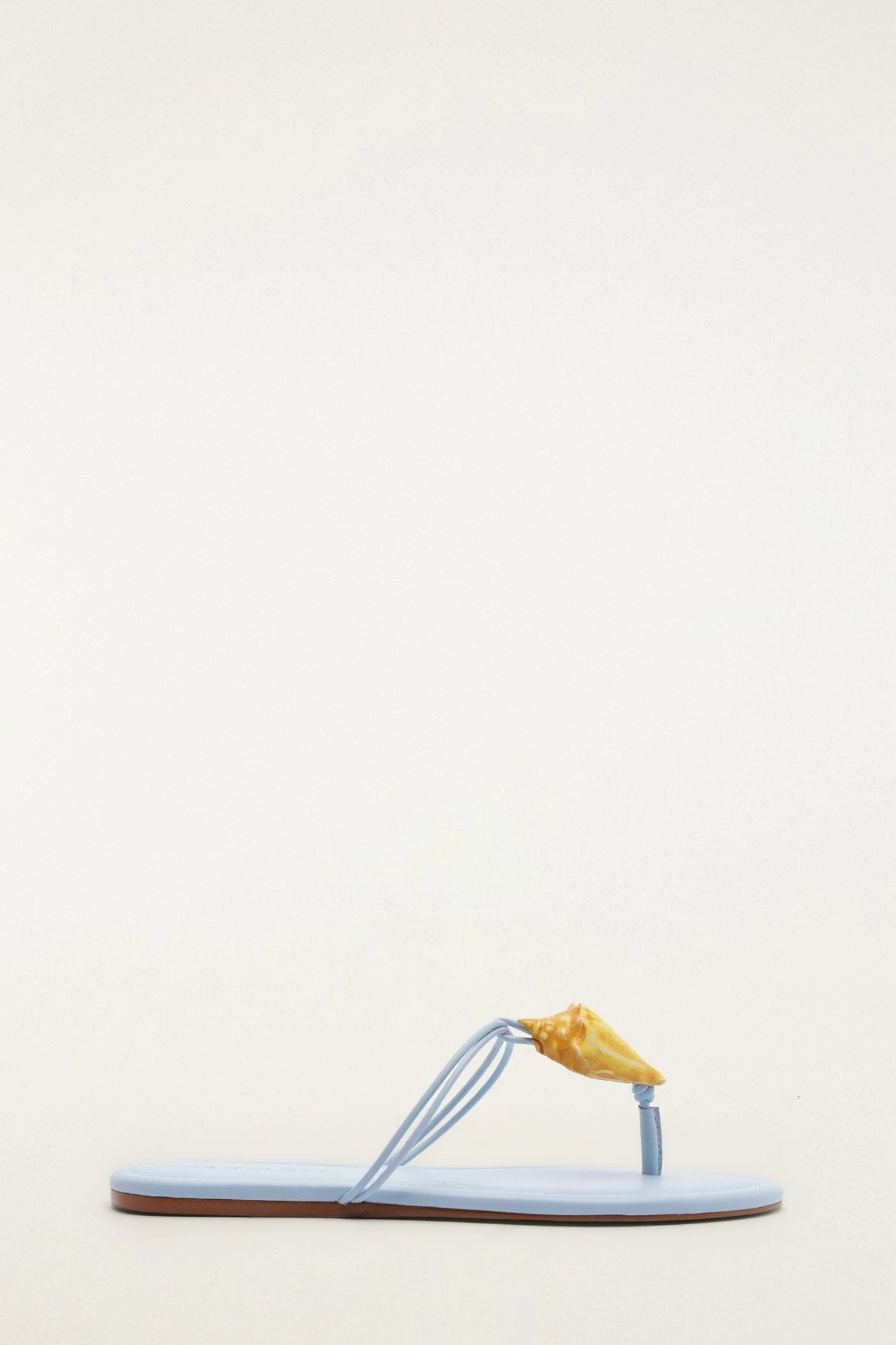 Shell Flat Sandal