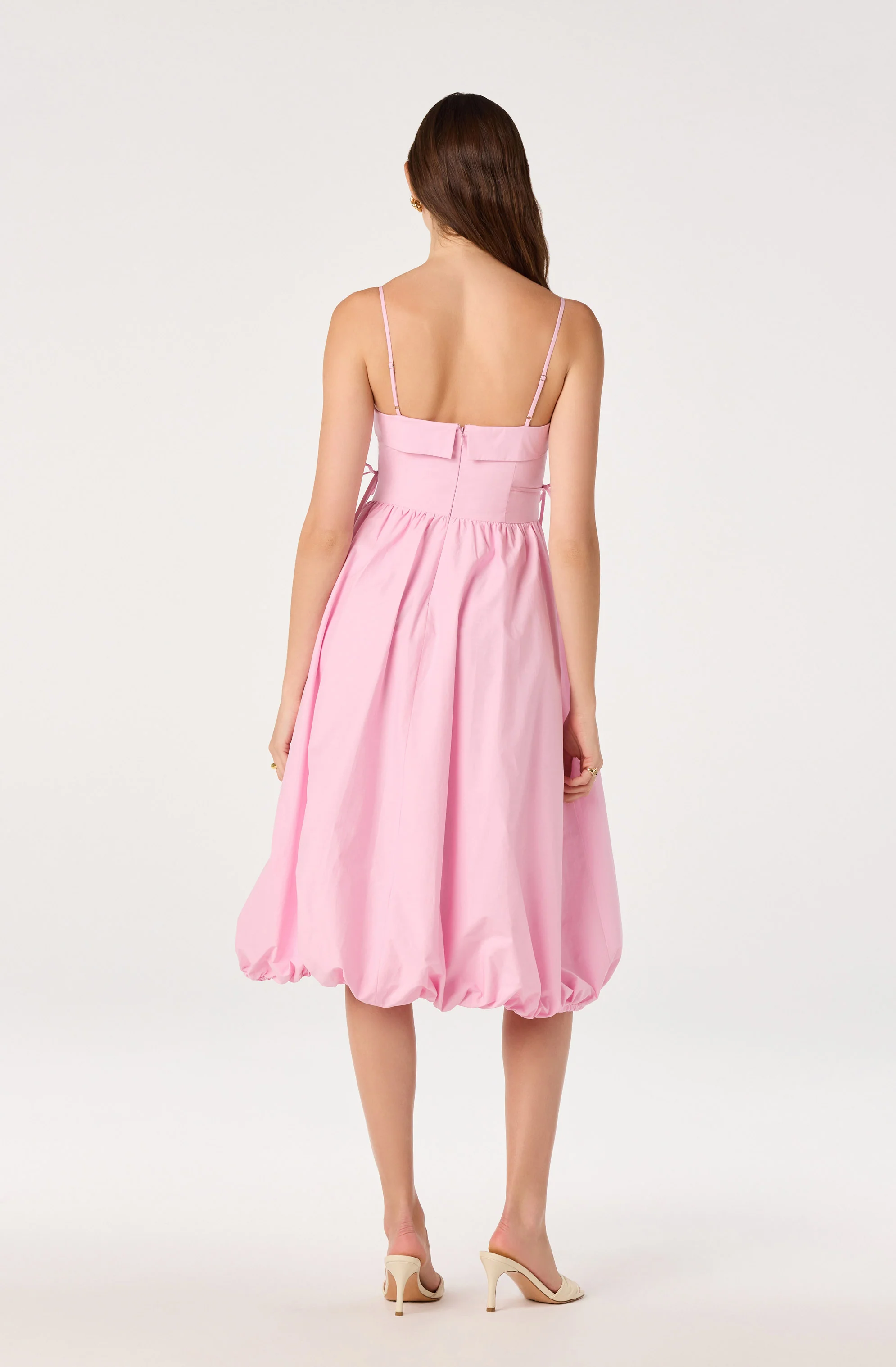 Dahlia Bubble Hem Midi Dress