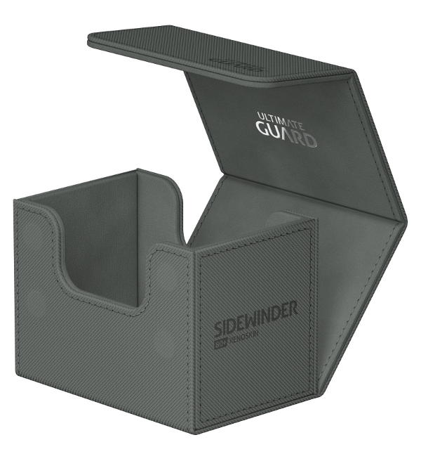 Ultimate Guard Sidewinder 80+ Xenoskin Monocolor Deck Box - Grey