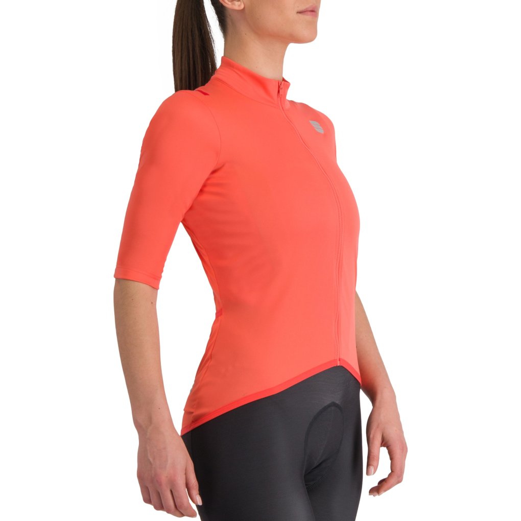 Sportful Fiandre Light Short Sleeve Jacket Women - 117 Pompelmo