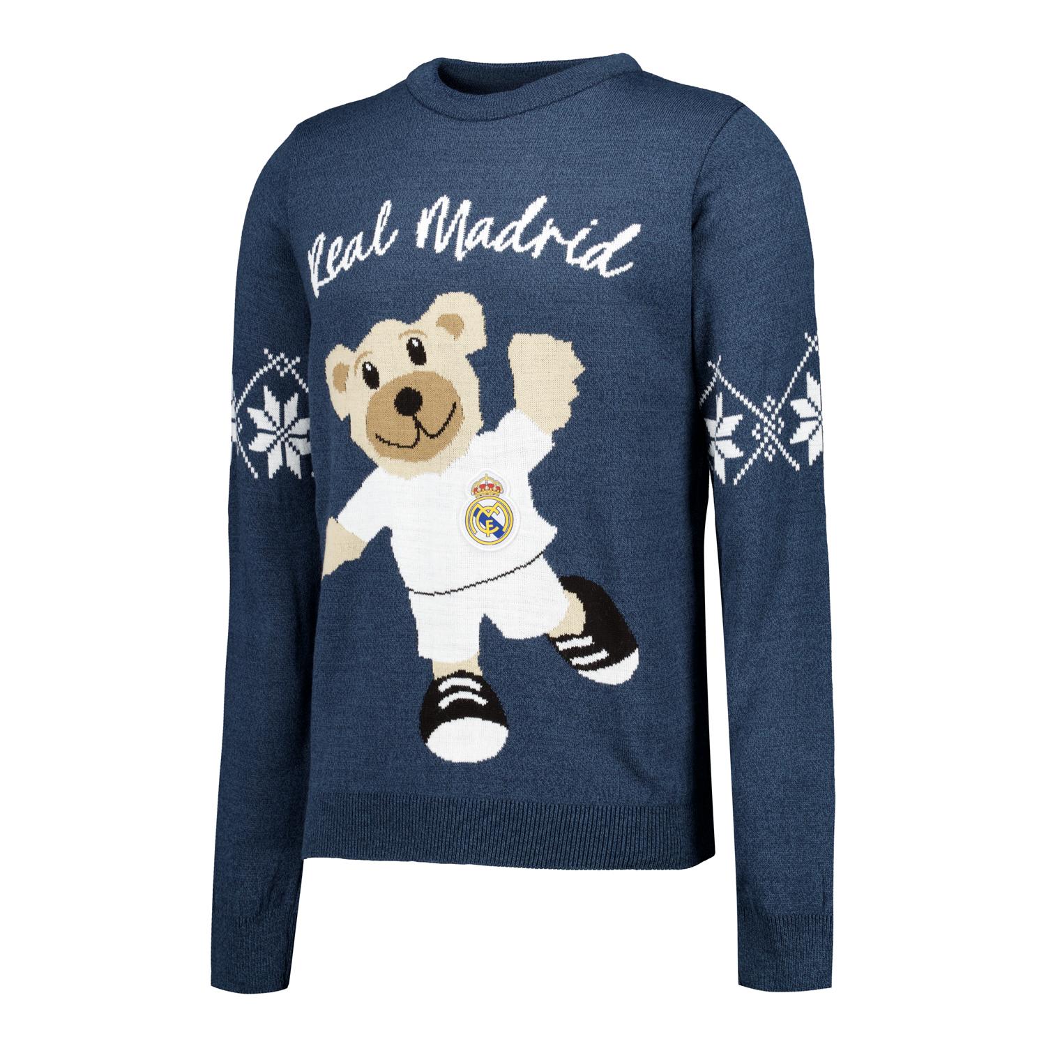 Mens Christmas Sweater Teddy Bear