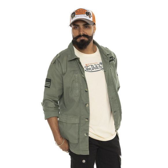 Von Dutch STILL Overshirt - GreenRef: VDH0229