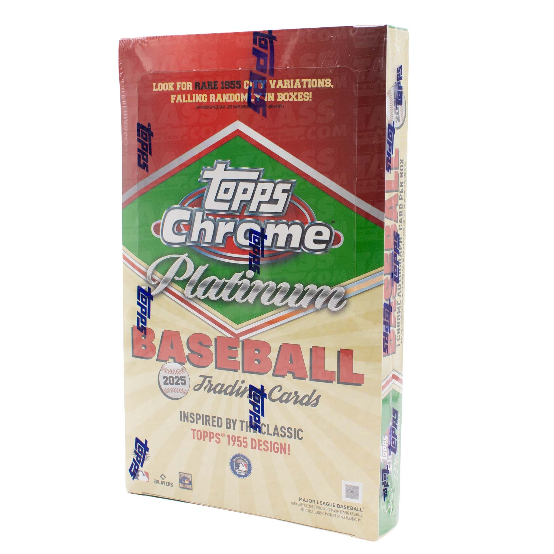 2025 Topps Chrome Platinum '55 Baseball MLB Hobby Box