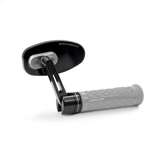 Barracuda SKIN-R BAR END Mirror (Pair) Universal - BlackRef: BAR0112 / N2000-SRB