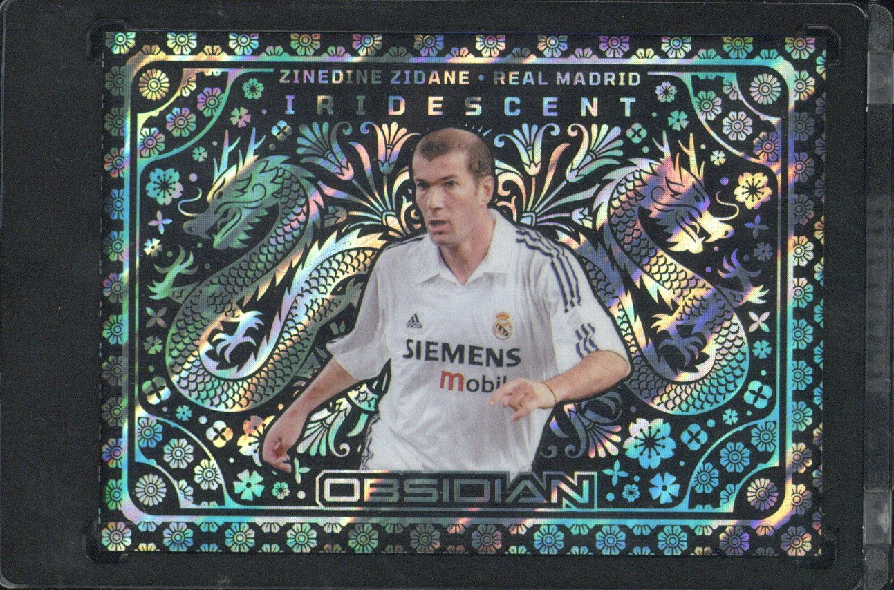 2024-25 Panini Obsidian Zinedine Zidane Iridescent #8