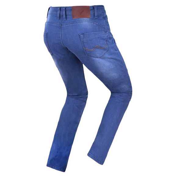 Jean Moto By City ROUTE II LADY - Slim - BleuRef : BYC0012