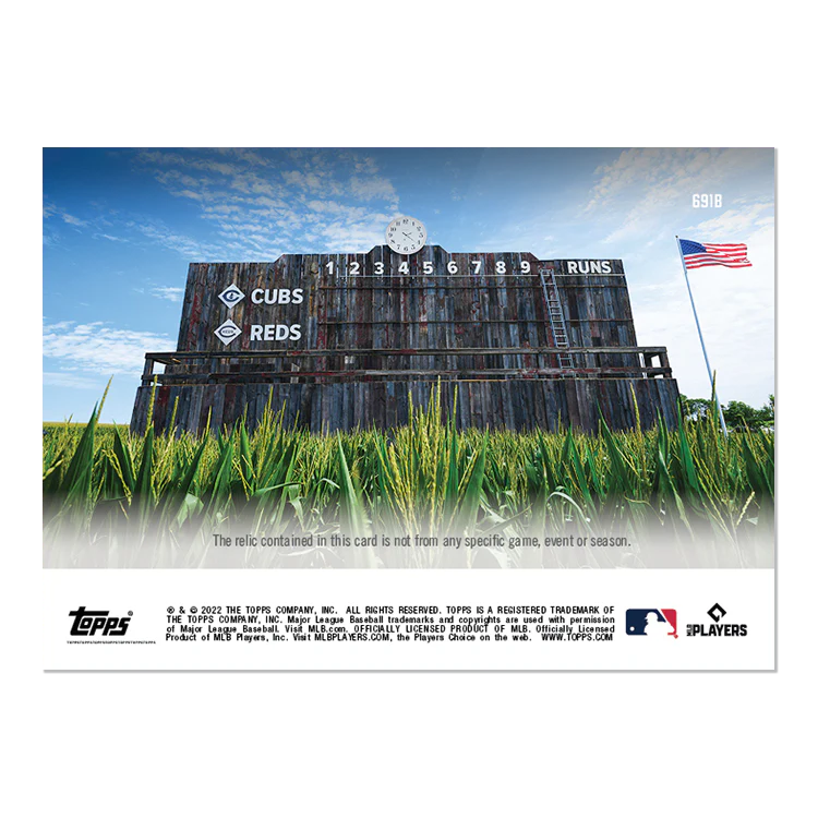 MLB at Field of Dreams ™Corn Stalk # to 49 - Major League Baseball - 2022 MLB TOPPS NOW® Card 691B