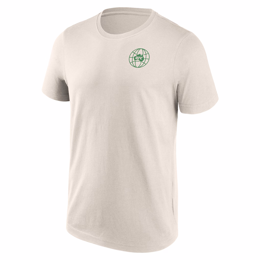 UFC Australia Hemisphere T-Shirt - Off White - Mens