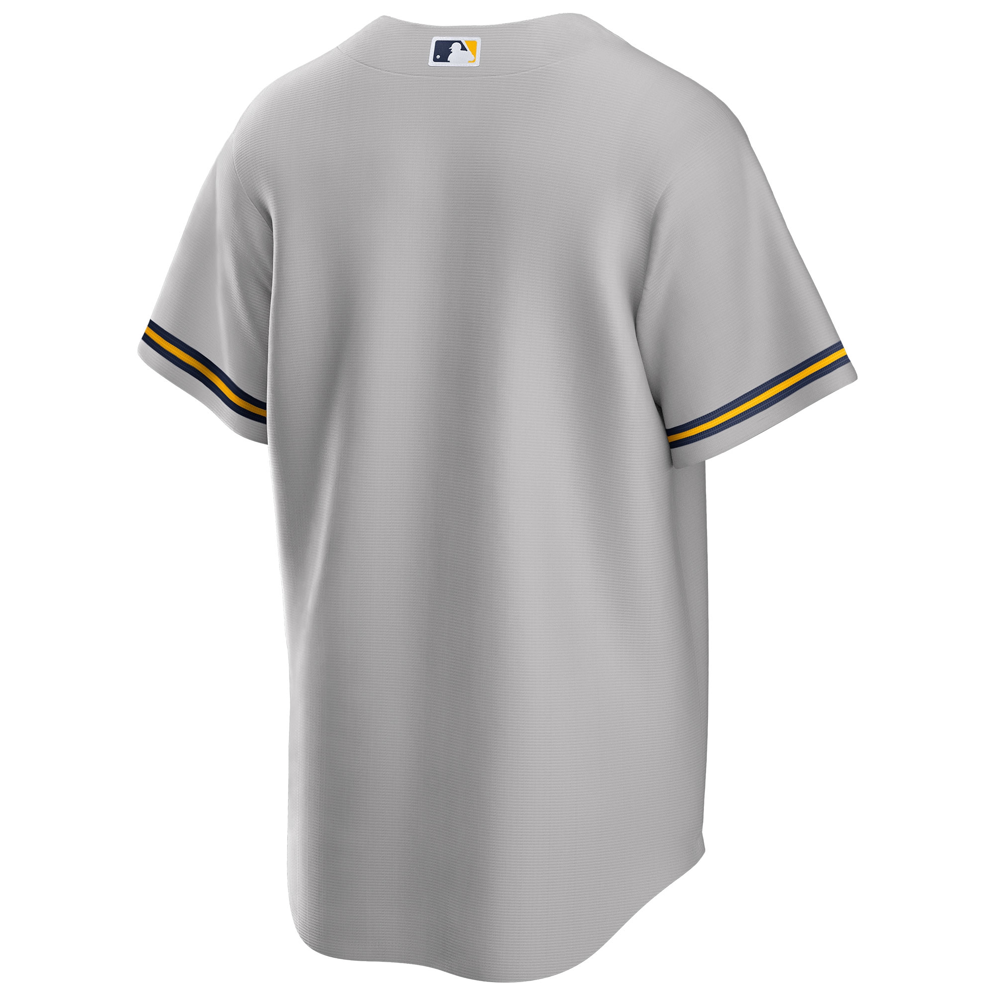 Milwaukee Brewers Nike MLB Road Jersey Gray