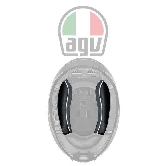 AGV K1 S/K1 cheeks - BlackRef: AG1139