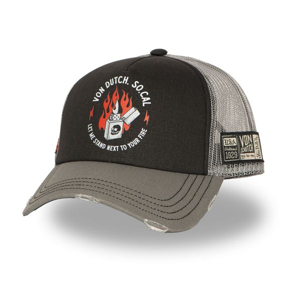 Von Dutch Crew Cap - GrayRef: Vdh0309/Vd/1/Ct/Crew/27 You