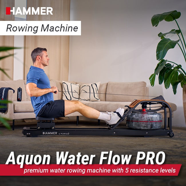 Water Rowing Machine Aquon Water Flow PRO