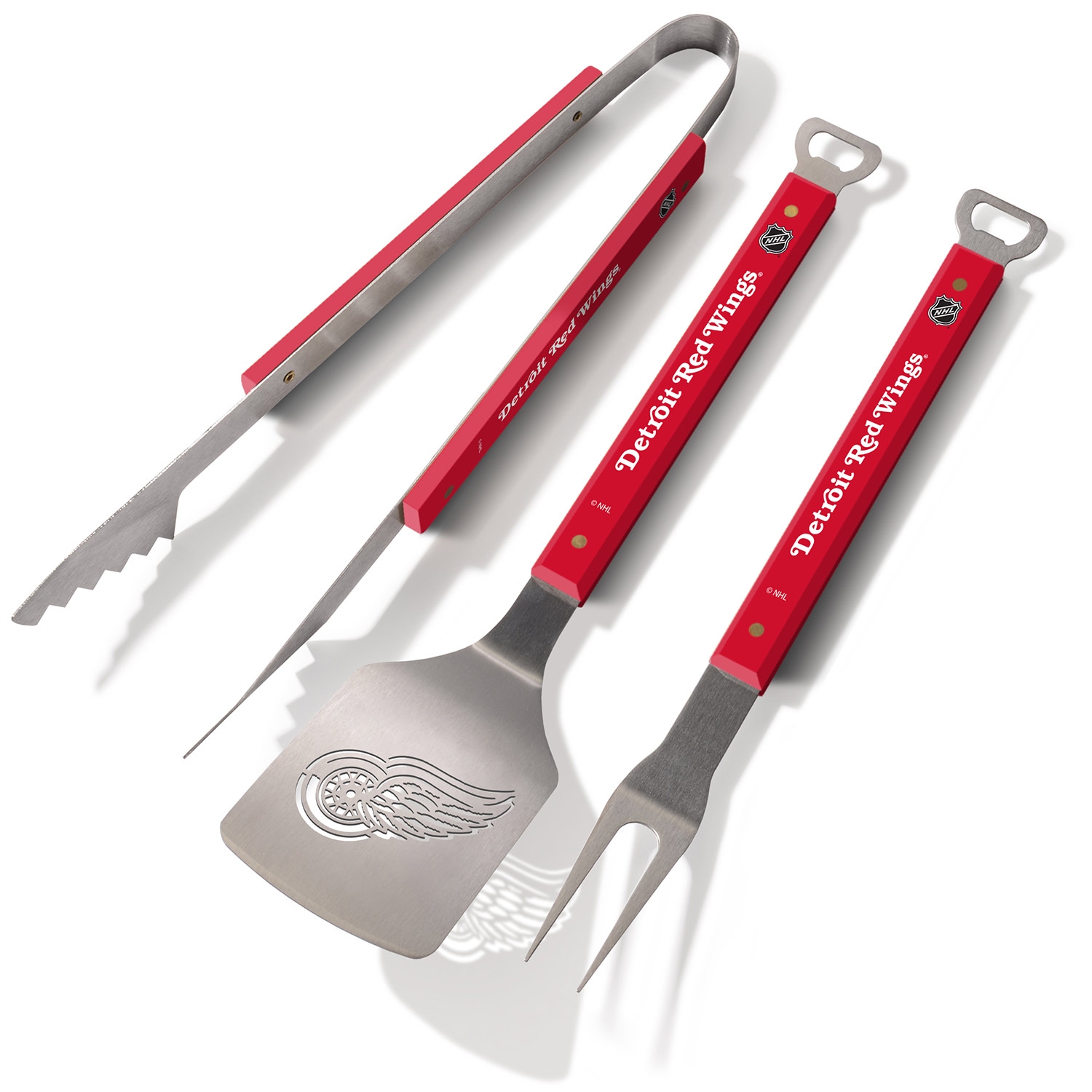 Detroit Red Wings NHL Spirit Barbecue Set (3-Piece)