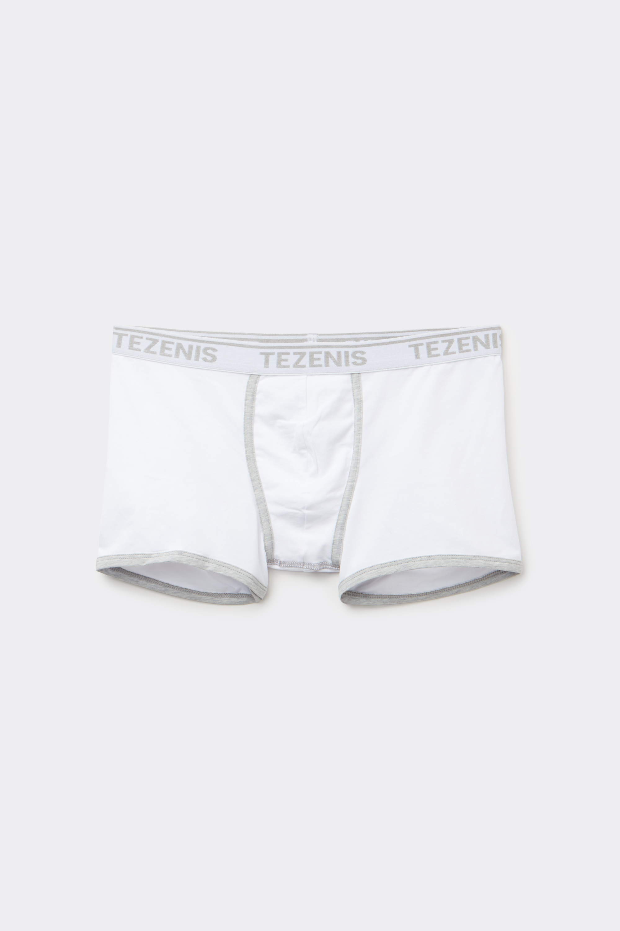 Organic Cotton Boxers with Contrasting Trim and Logo