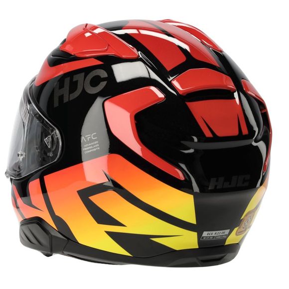HJC F71 Full-Face Helmet - BARD - Black / RedRef: Hj1111-C53767