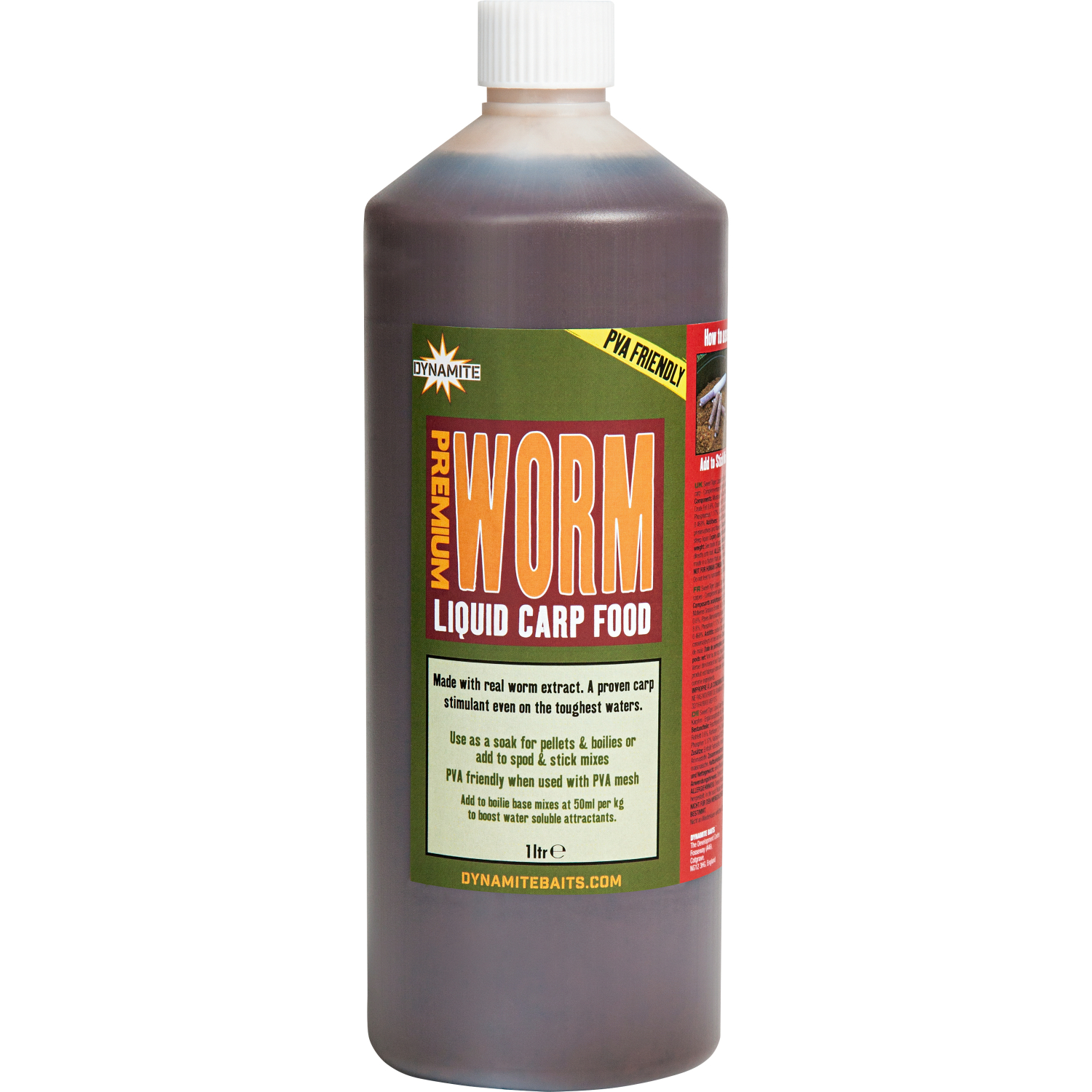 Dynamite Premium Liquid Carp Foods (Worm)