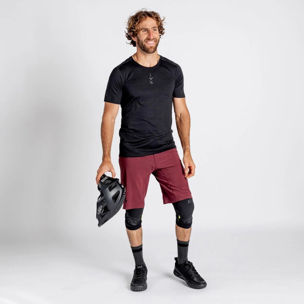iXS Flow Merino MTB Jersey Men - black