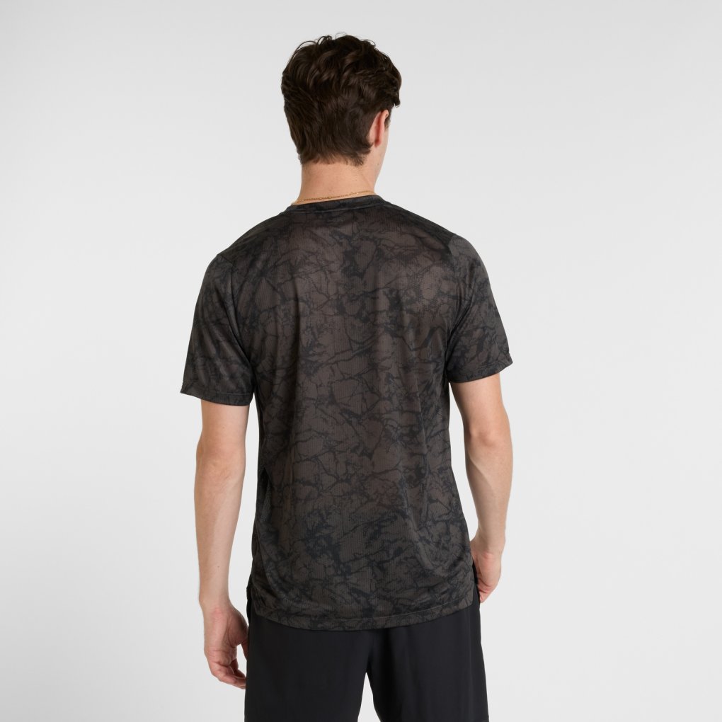 New Balance Athletics Printed T-Shirt Men - Black
