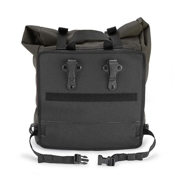 Kappa Rambler RB105R Saddlebags (17 liters) each Universal - Gray / GreenRef: KP1435 / RB105R